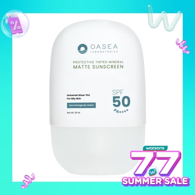 OASEA Oasea Protective Tinted Mineral Matte Sunscreen 30ml