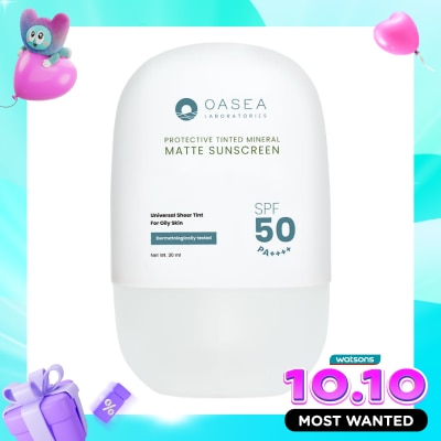 OASEA Oasea Protective Tinted Mineral Matte Sunscreen 30ml image