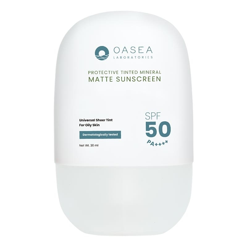 Oasea Protective Tinted Mineral Matte Sunscreen 30ml