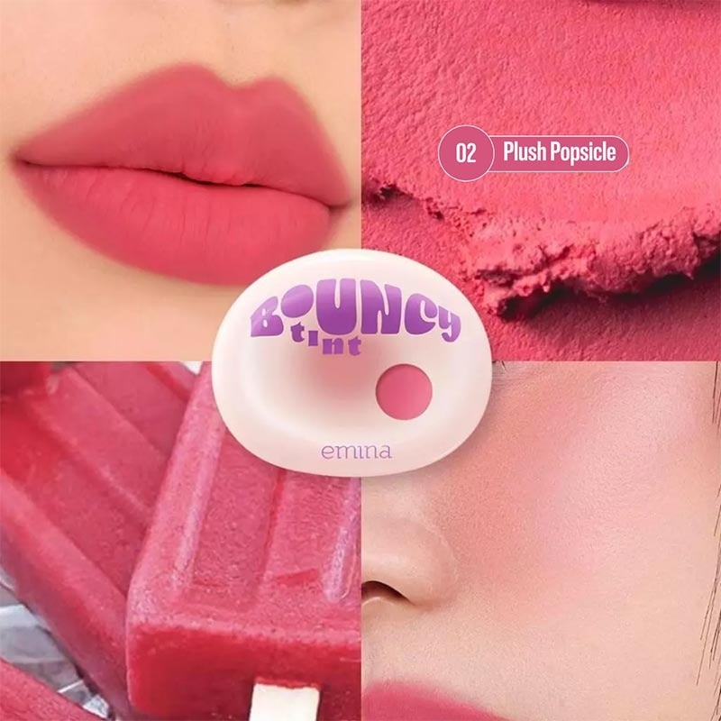 Emina Bouncy Tint 02 Plush Popsicle 7.4g