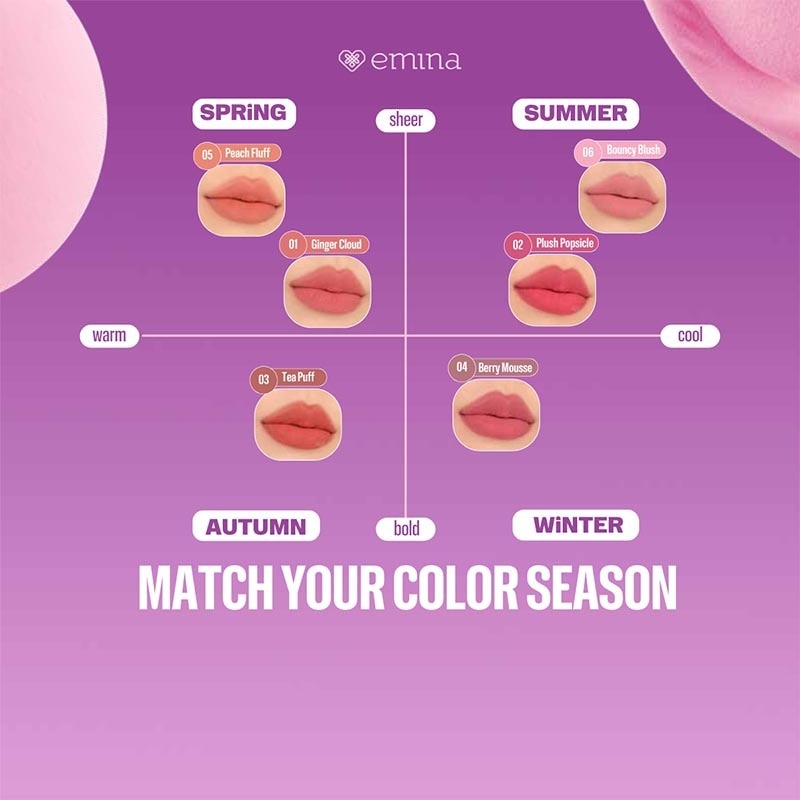 Emina Bouncy Tint 03 Tea Puff 7.4g