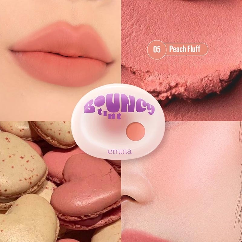 Emina Bouncy Tint 05 Peach Fluff 7.4g