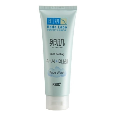 HADA LABO Hadalabo Tamagohada Mild Peeling Face Wash Make up Remover 100gr - Face Wash Hada Labo