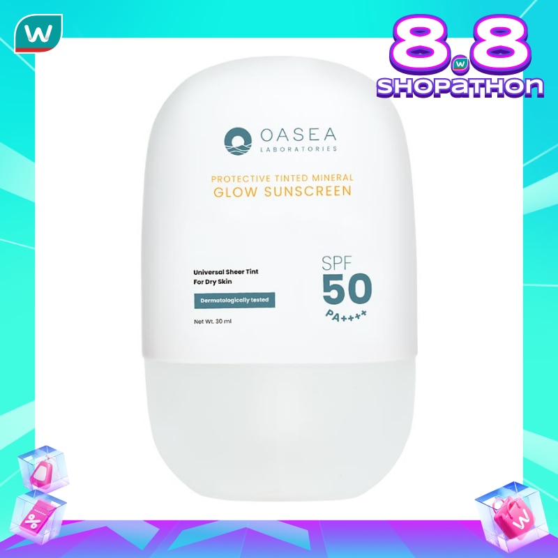 Oasea Protective Tinted Mineral Glow Sunscreen 30ml