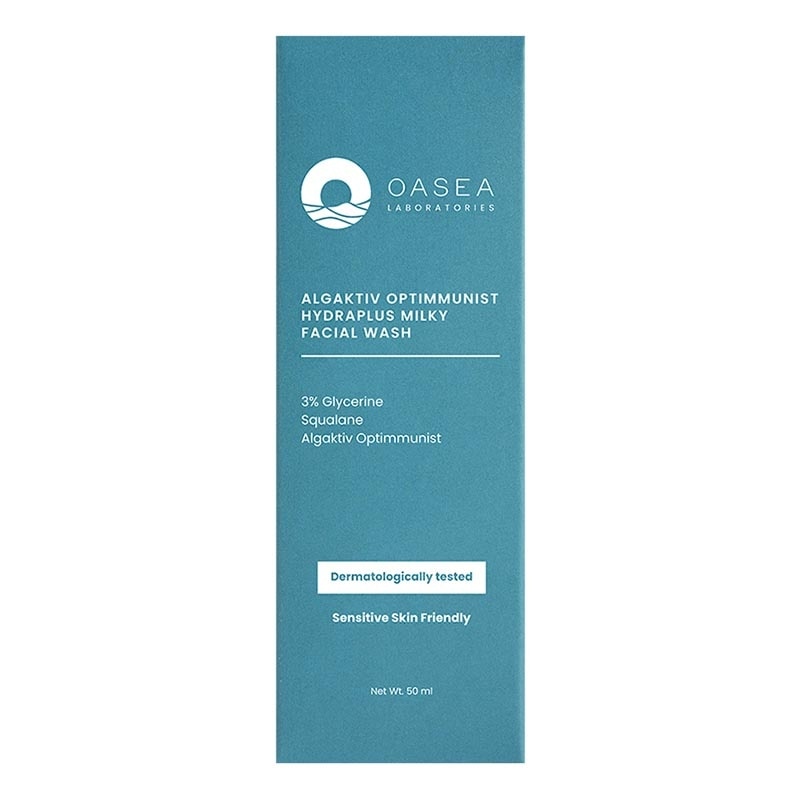 Oasea Algaktiv Optimmunist Hydraplus Milky Facial Wash 50ml