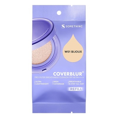 SOMETHINC - CoverBlur Pro Filter Breathable Cushion SPF 40 Pa++++ Refill W01 Bijoux