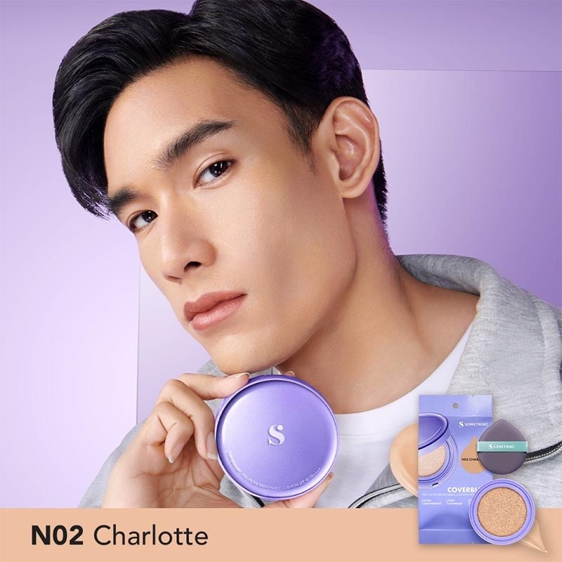 CoverBlur Pro Filter Breathable Cushion SPF 40 Pa++++ Refill N02 Charlo