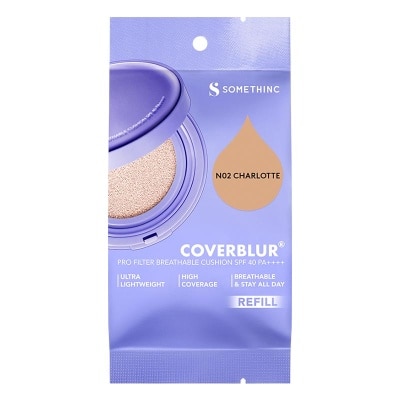 SOMETHINC - CoverBlur Pro Filter Breathable Cushion SPF 40 Pa++++ Refill N02 Charlo