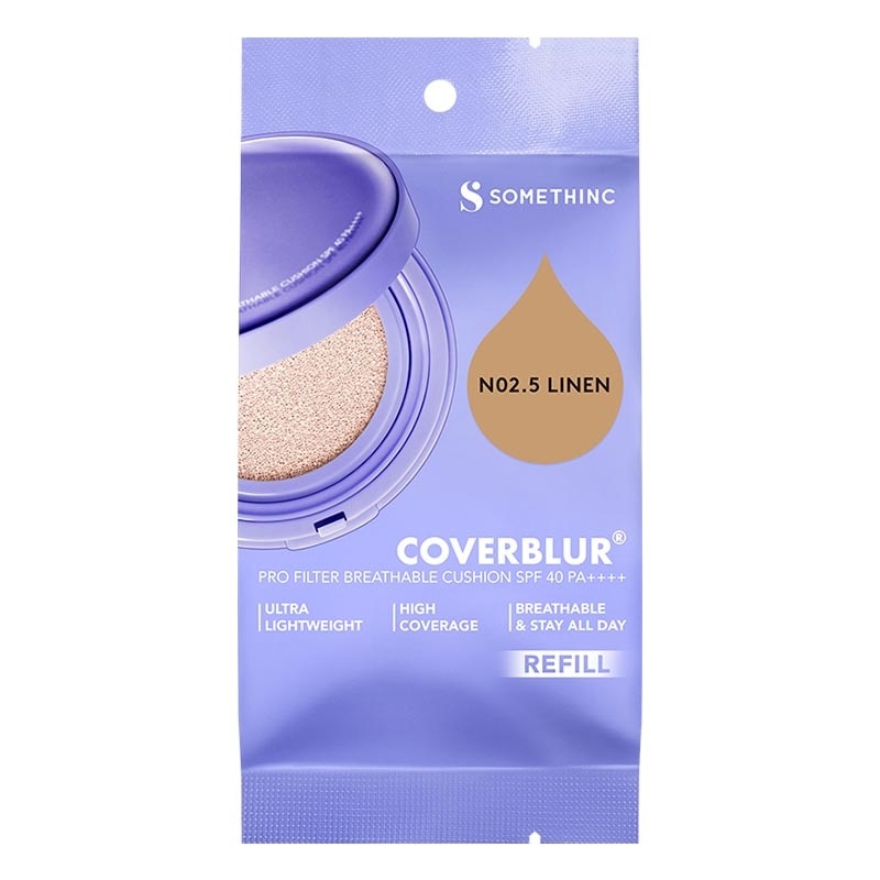 CoverBlur Pro Filter Breathable Cushion SPF 40 Pa++++ Refill N02.5 Linen