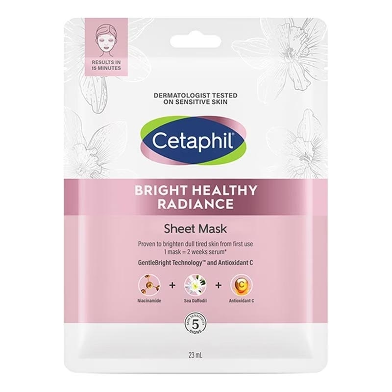 Cetaphil Bright Healthy Radiance Sheet Mask (Carton)