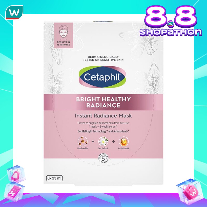 Cetaphil Bright Healthy Radiance Sheet Mask (Carton)