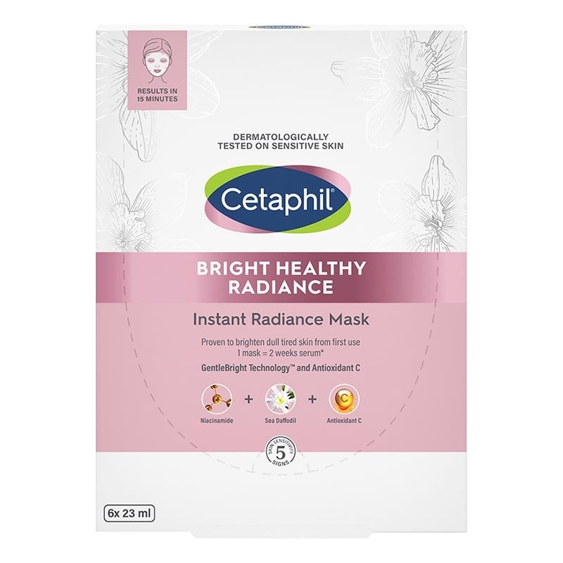 Cetaphil Bright Healthy Radiance Sheet Mask (Carton)