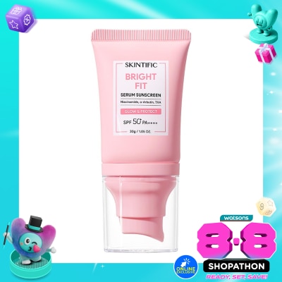 SKINTIFIC - Skintific Bright Fit Serum Sunscreen SPF50+ PA ++++ 30g image
