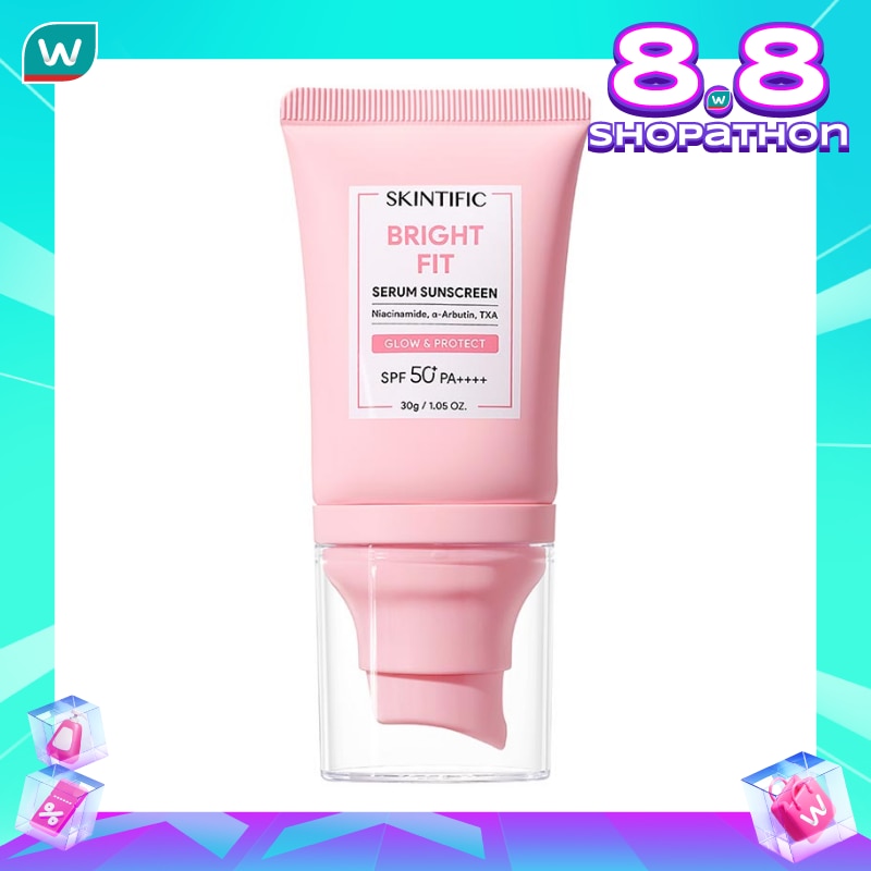 Skintific Bright Fit Serum Sunscreen SPF50+ PA ++++ 30g