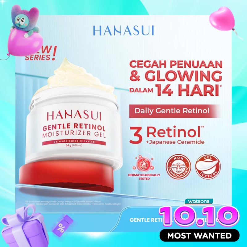 Hanasui Gentle Retinol Moisturizer Gel 30g image