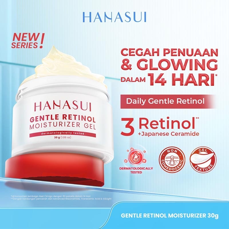 Hanasui Gentle Retinol Moisturizer Gel 30g