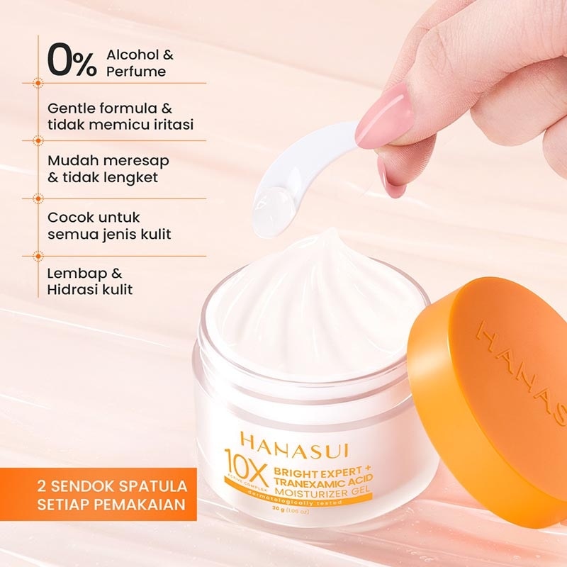 Hanasui Bright Expert + Tranexamic Acid Moisturizer Gel 30g