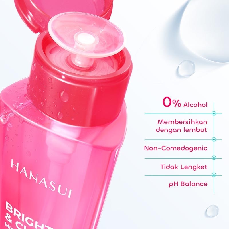 Hanasui Bright & Clear Micellar Water 300ml