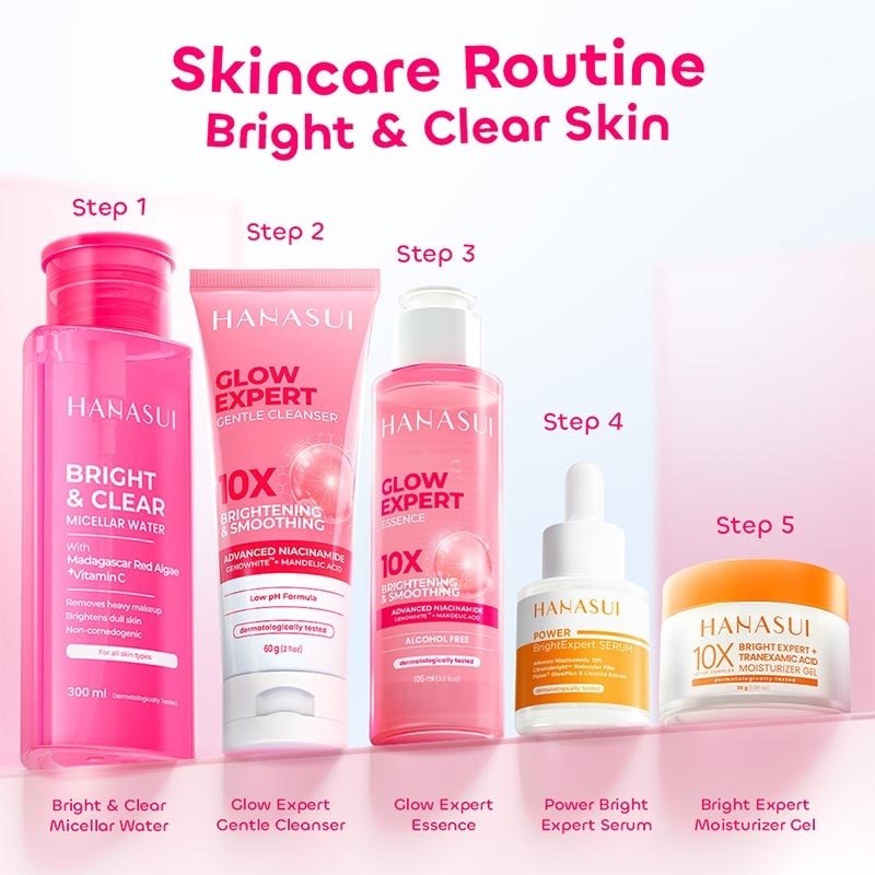 Hanasui Bright & Clear Micellar Water 300ml