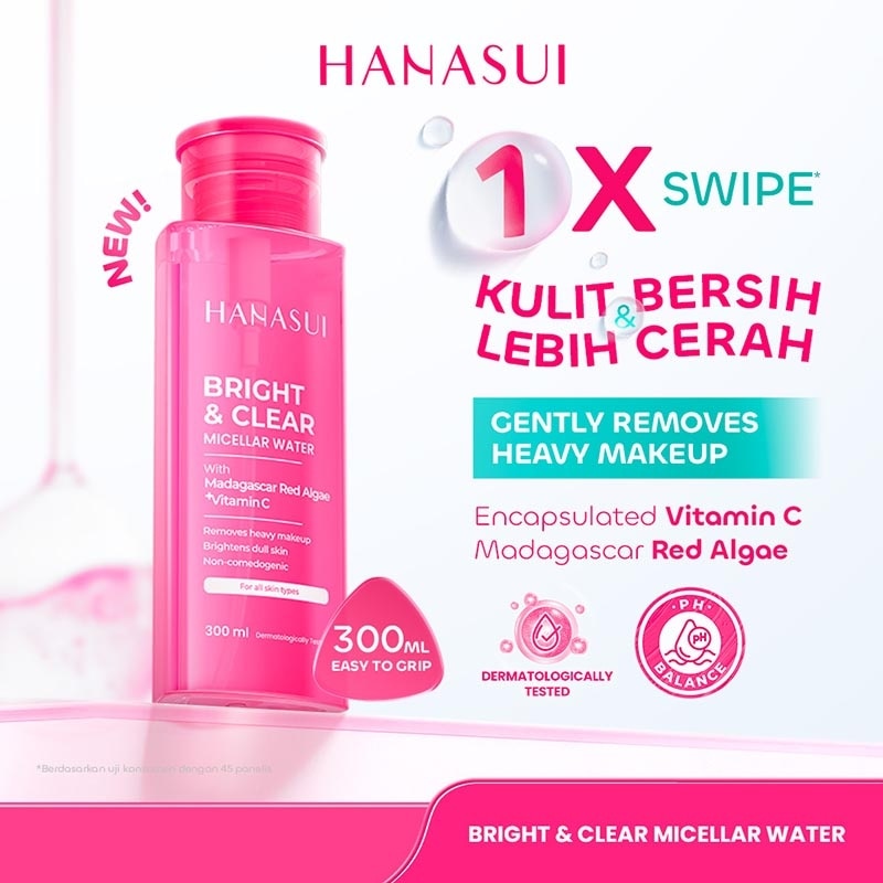 Hanasui Bright & Clear Micellar Water 300ml