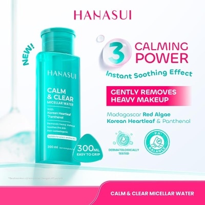 HANASUI Hanasui Calm & Clear Micellar Water 300ml