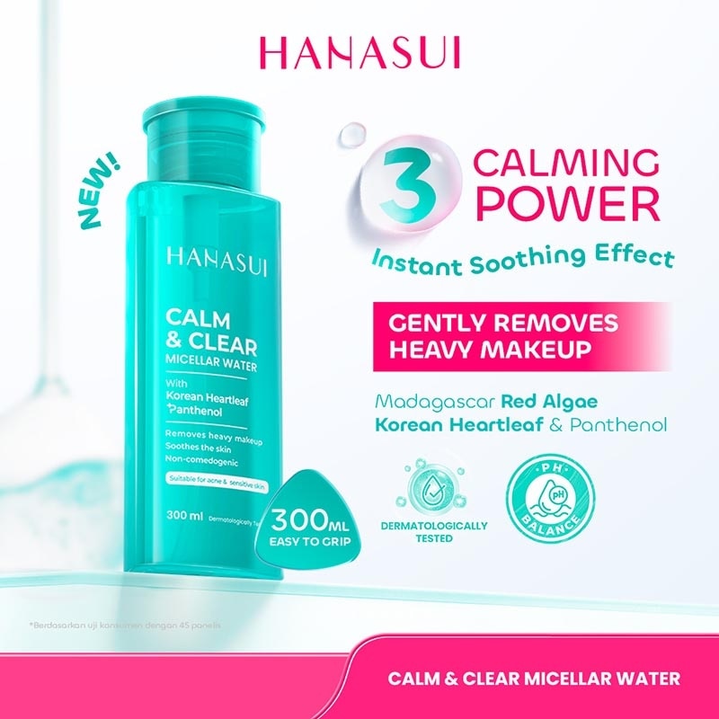 Hanasui Calm & Clear Micellar Water 300ml