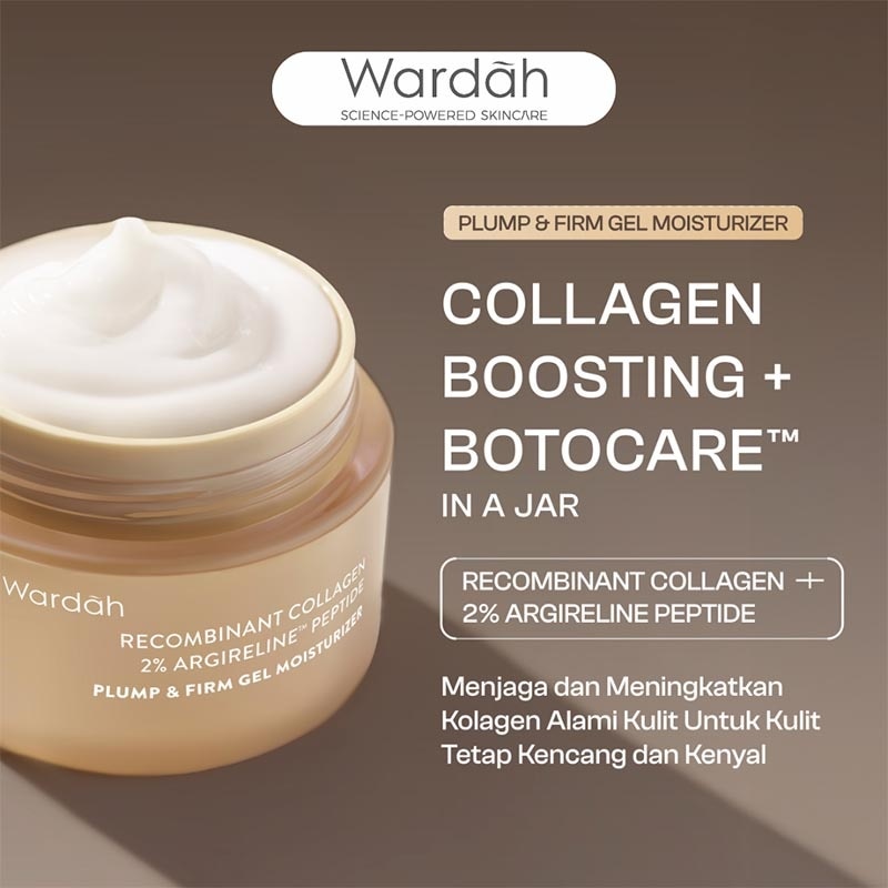 Wardah Plump & Firm Gel Moisturizer 30g - Face Care