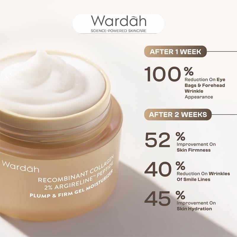 Wardah Plump & Firm Gel Moisturizer 30g - Face Care