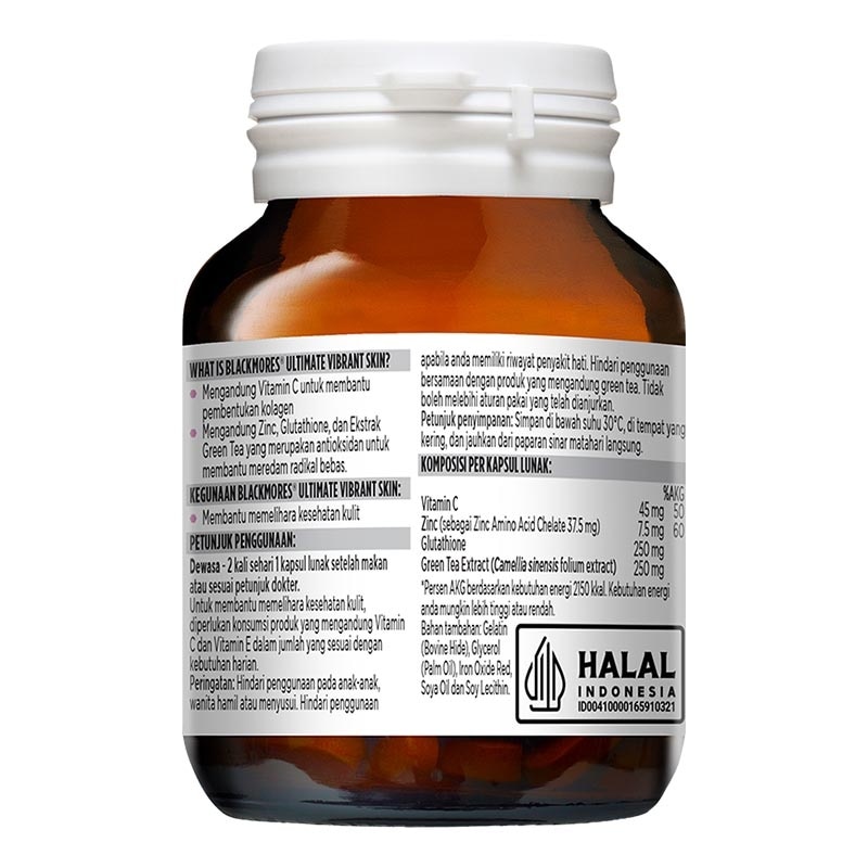 Ultimate Vibrant Skin Tablet 30'S