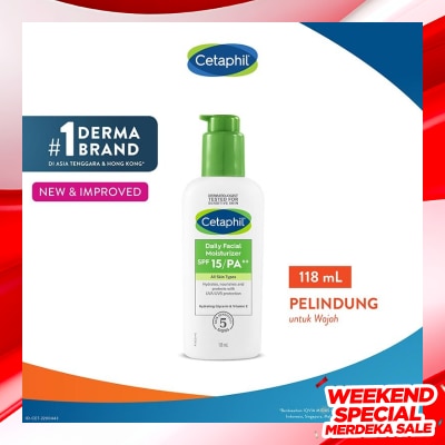 CETAPHIL Daily Face Lotion SPF15 118ml