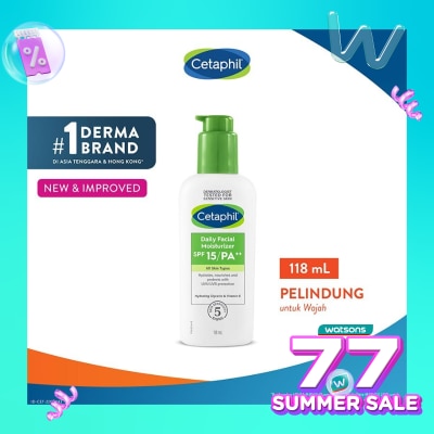 CETAPHIL Daily Face Lotion SPF15 118ml