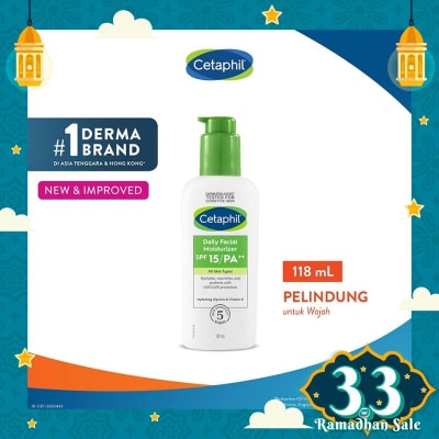 CETAPHIL Daily Face Lotion SPF15 118ml