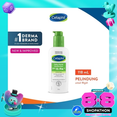 CETAPHIL - Daily Face Lotion SPF15 118ml image