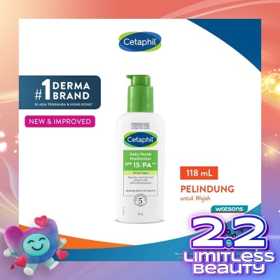 CETAPHIL Daily Face Lotion SPF15 118ml