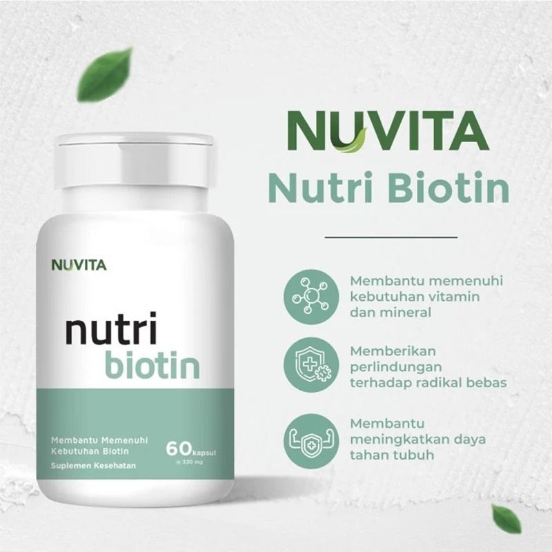 Nutri Biotin Kapsul 60'S image
