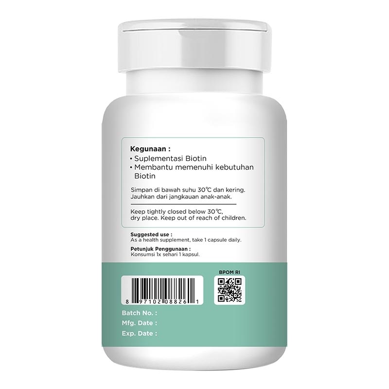 Nutri Biotin Kapsul 60'S image