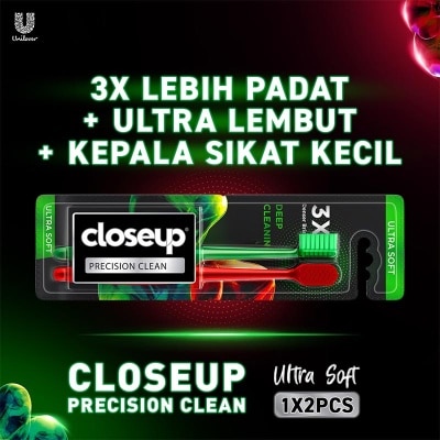 CLOSE UP Sikat Gigi Precision Clean 2'S
