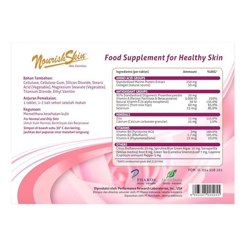 Skin Nutrition Tablet 30'S