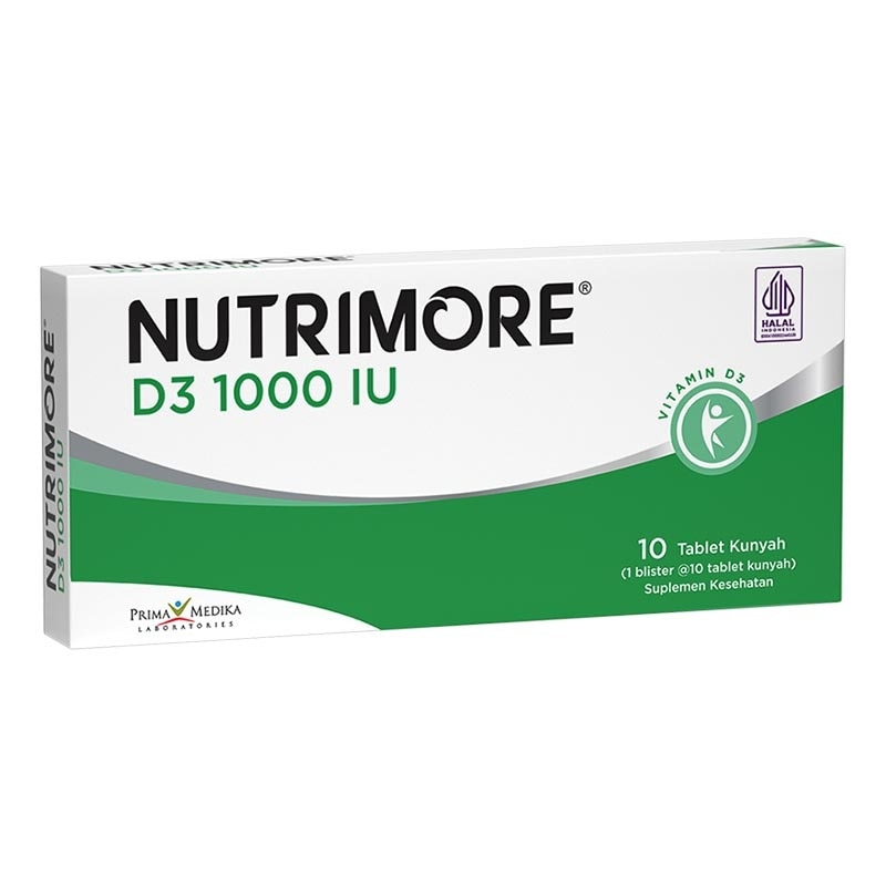 D3 1000 IU Chewable Tablet 10'S