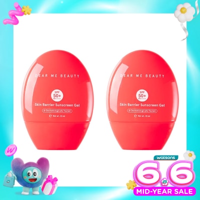 DEAR ME - [REAL SPF Certified] Skin Barrier Physical Sunscreen SPF 50 PA++++ Bundle