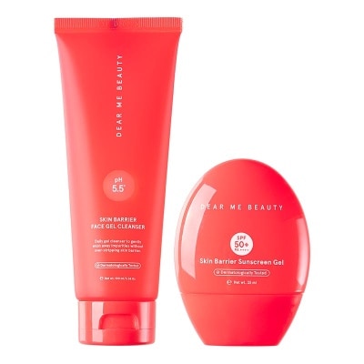 DEAR ME Dear Me Beauty Best Shield Duo (Skin Barrier Face Gel Cleanser + Skin Barrier Physical Sunscreen SPF 50 PA++++)