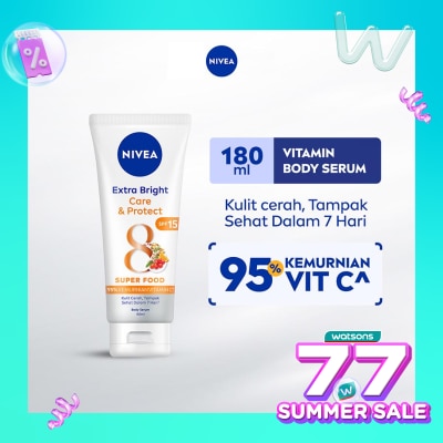 NIVEA Nivea Extra Bright Body Serum Care & Protect 180mL