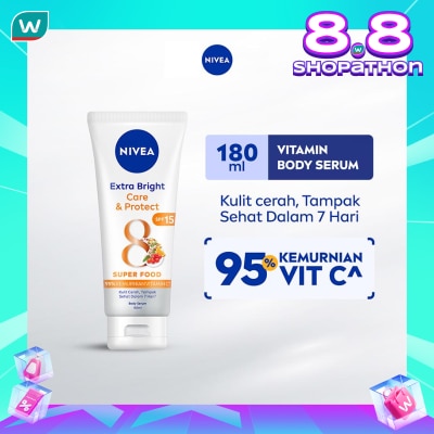 NIVEA Nivea Extra Bright Body Serum Care & Protect 180mL
