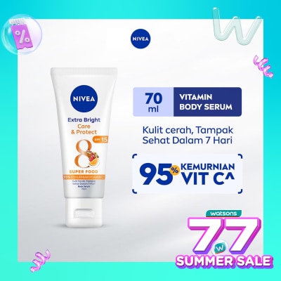 NIVEA Nivea Extra Bright Body Serum Care & Protect 70mL