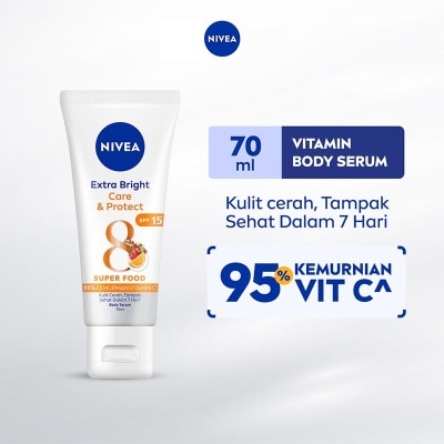 NIVEA Nivea Extra Bright Body Serum Care & Protect 70mL