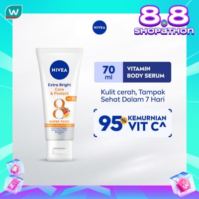 NIVEA Nivea Extra Bright Body Serum Care & Protect 70mL