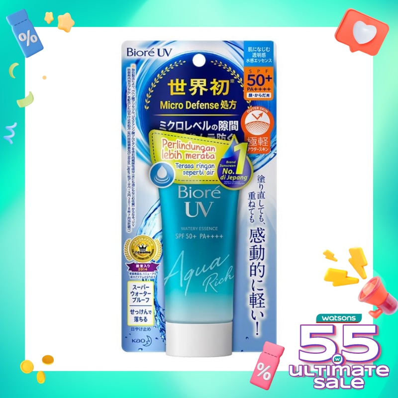 Sunscreen Biore UV Aqua Rich Watery Essence SPF 50 / PA++++  50g