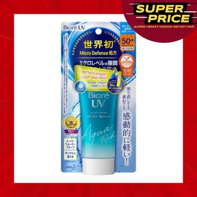 BIORE Sunscreen Biore UV Aqua Rich Watery Essence SPF 50 / PA++++  50g