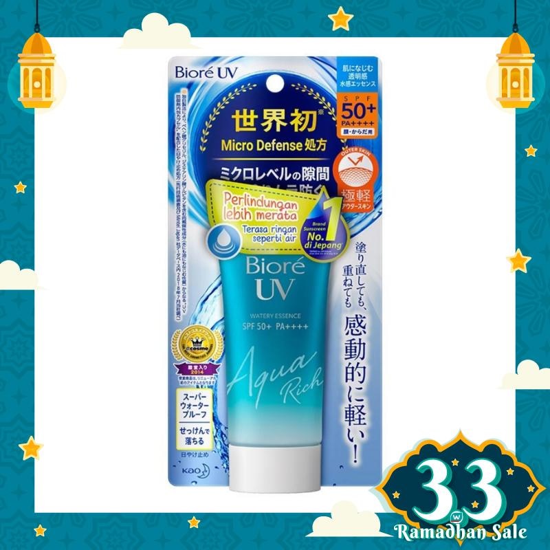 Sunscreen Biore UV Aqua Rich Watery Essence SPF 50 / PA++++  50g