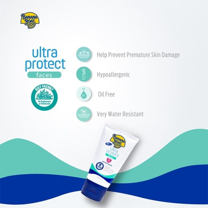 Banana Boat Ultra Protect Faces Lotion SPF50 60ml